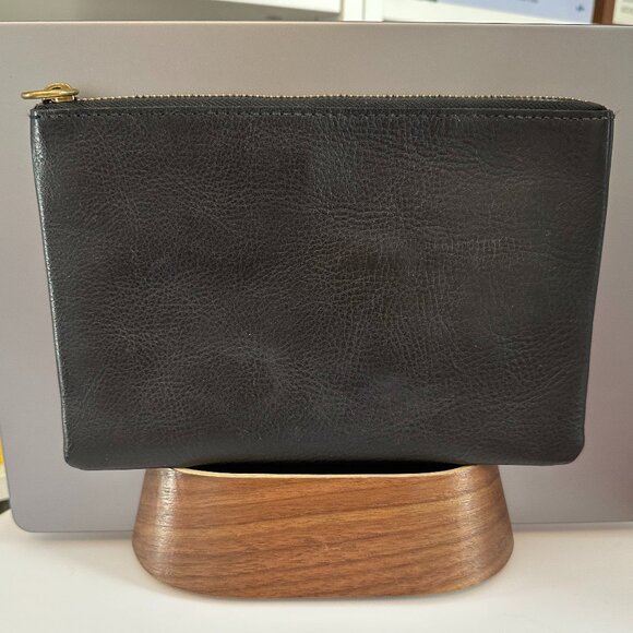 Madewell leather clutch - Picture 1 of 3